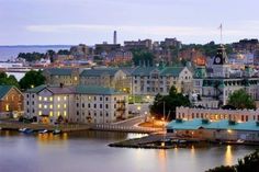view of city buildings