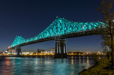 bridge over river