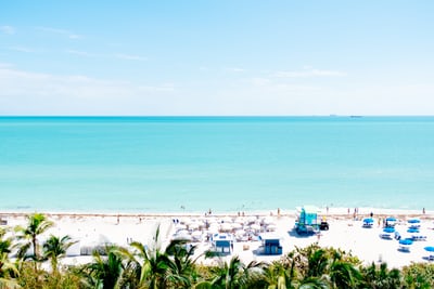 view of ocean from miami beach