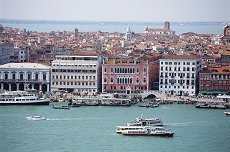 view of city of venice from the ocean