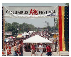 columbus arts festivle in columbus ohio.