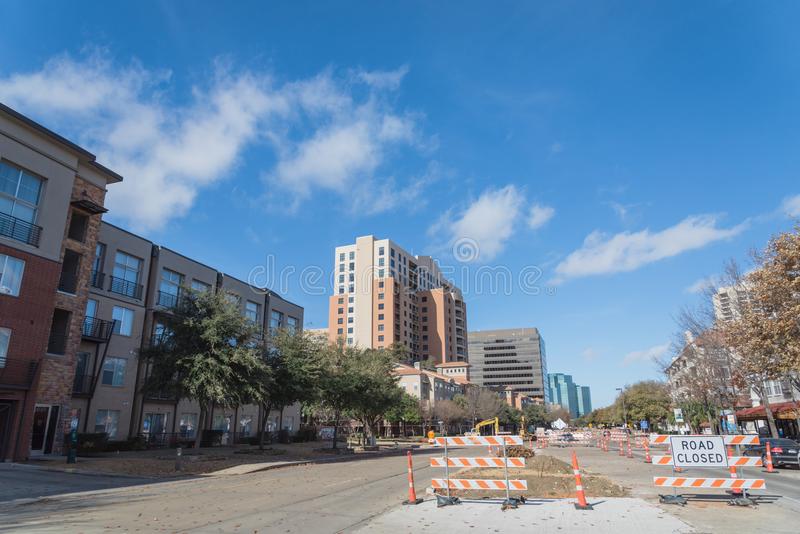city buildings downtown irving texas.